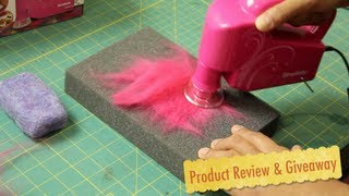 Simplicitys Electric Hand Felting Machine Product Review [upl. by Ccasi138]