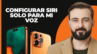 Cómo Configurar Siri Solo Para Mi Voz 2024 [upl. by Essirahs]