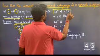 Prove that intersection of normal sub groups is a normal sub group Discrete Maths in Tamil Unit 4 [upl. by Anivlek62]