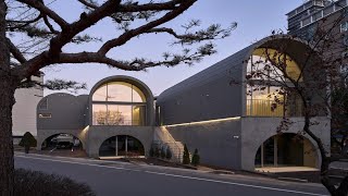 Round Roofs Residence By Todot Architects and Partners In ​​​MUNGYEONG SOUTH KOREA [upl. by Eremehc]