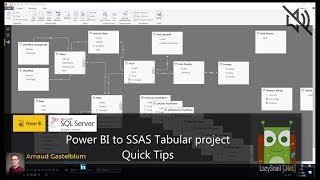 PowerBI To SSAS Tabular Project [upl. by Reich134]