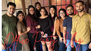 Office Party 🥳 Vlog Imperfecto Ruinpub 🍷🍸Logix City Centre Met with teammates [upl. by Arehs]