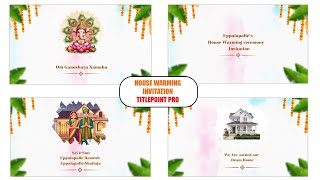 Invitation0037  Theme 00053  1920x1080  169  TitlePoint PRO  editpointindia [upl. by Niran340]