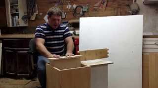 Building Floating Router mortise and tenon machine 2 Feb 21 2014 [upl. by Rheingold]