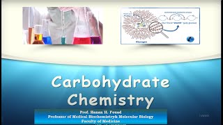 Carbohydrate Chemistry Heteropolysaccharides GAGs Fall 2021 N [upl. by Bright]