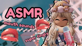 🧸ྀི Roblox ASMR ⋆˚✿˖° mouth sounds ✧₊⁺ inaudible ✧₊⁺ SUPER TINGLY [upl. by Eimmot]