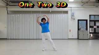 N5611 One Two 3D 戀愛3D 舞步講解 [upl. by Aleihs]