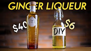 Make Your Own Ginger Liqueur  Quick Affordable amp Easy [upl. by Sill102]