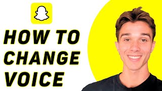 How To Change Your Voice On Snapchat [upl. by Conal]