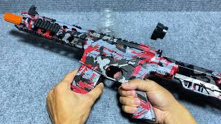 Camouflage HK rifle assembly and dispaly toys toyguns gelblasters airsoft fakegun shorts [upl. by Melisande]