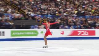 Patinadora cazaque faz história no Mundial do Japão ao realizar primeiro salto quádruplo [upl. by Fougere511]