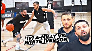 White Iverson vs Austin Mills 1v1 Clash of The TITANS [upl. by Gelman]