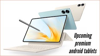 Top 5 premium upcoming android tablets in india 2023 [upl. by Aiyotal312]