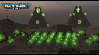 NECRONS VS IMPERIAL ARMY TOMB WORLD AWAKENS AND ATACK IMPERIAL CITY [upl. by Giorgia]