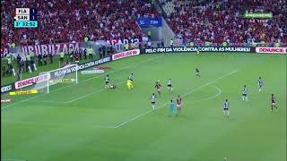 Gol do Flamengo  Marinho  Flamengo 2 x 1 Santos [upl. by Adaven]