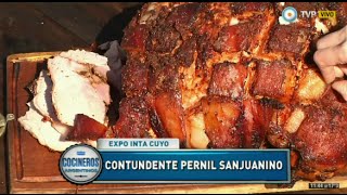 Pernil de cerdo relleno al horno chileno [upl. by Odessa]