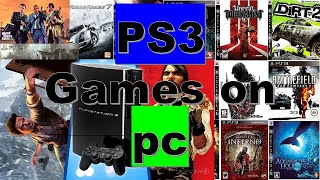 Unlock the Ultimate Gaming Experience Play PS3 Games on PC with rpcs3 Emulator [upl. by Moya]