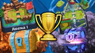 ¡MEJOR BARAJA para SUBIR ARENAS CLASH ROYALE By ANTRAX ☣ [upl. by Jasik]