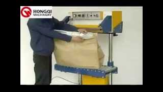 Pneumatic Plastic Film Sealing Machine bag sealer plastic sealer [upl. by Ryter]