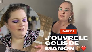 J’OUVRE LE COLIS 📦 DE MA COPINE MANON ❤️  Partie 1  LesPassionsdeManon [upl. by Ihpen]