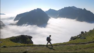 Fjelltur Ryten 543 moh  Flakstad  Moskenesøya  Lofoten  20150912 [upl. by Brader819]