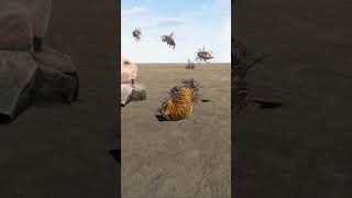 Witness the Unbelievable Swarm Bugs Confront a Fierce Tiger [upl. by Spiers965]