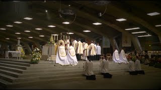 Messe du Christ Roi en la Basilique Saint Pie X LOURDES [upl. by Reviel157]