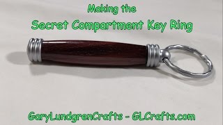 Making the Secret Compartment Key Ring Ep201630 [upl. by Neeroc]