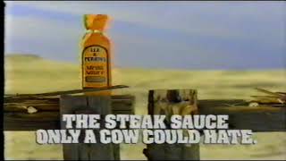 1993 Lea and Perrins Steak Sauce TV Ads 2 [upl. by Ettedranreb]