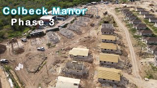 DRONE UPDATE Colbeck Manor Phase 3 GatedCommunity NewHomes Realestate Trending PropertyUpdate [upl. by Sitra391]