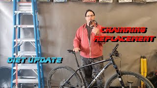 S1 E8  How to replace your Chainring sprocket  Trek  Superfly  Raceface  Bike Maintenance [upl. by Hummel171]