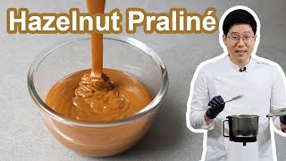 Full complete recipe of Hazelnut Praliné  Pastry 101  So useful to know [upl. by Ahsenauj]