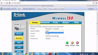 Configurando DLink524150 [upl. by Pentha]