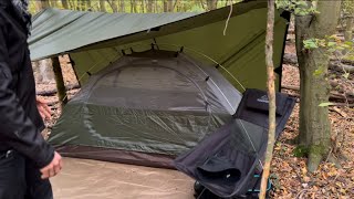 Schlafsetups  Folge 14 Marvins Ausrüstung für einen Overnighter im Wald [upl. by Sinnelg]