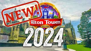 What’s NEW at Alton Towers 2024 [upl. by Romy]