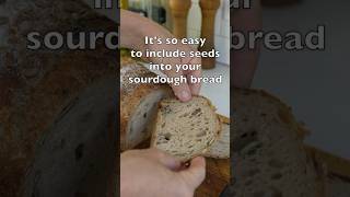 Easy Way to Add Seeds to Your Sourdough Bread [upl. by Attenev]