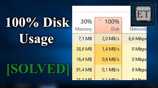 How To Fix 100 Disk Usage in Windows 10 [upl. by Elisee]