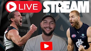 🚨 LIVE STREAM PORT ADELAIDE VS CARLTON  AFL ROUND 20 2024 [upl. by Elaina]