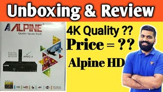 ALPINE Digital Set Top Box Full Hd Free To Air Mpeg  4 Receiver  Unboxing amp Full Review [upl. by Anil]