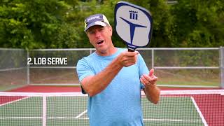 Pickleball 101 The Basics of a Pickleball Serve [upl. by Iadrahc]