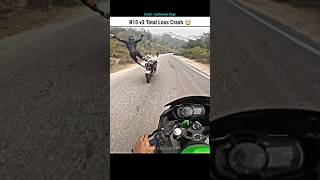 automobile lookat this 🤯 r15 v3 crash shorts trending ktm viral motovlog ytshorts bike z900 [upl. by Riaj]