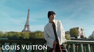 Felix at the Womens SpringSummer 2024 Show in Paris  LOUIS VUITTON [upl. by Trahurn]