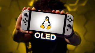 OLED Linux Switch Jailbroken [upl. by Yemaj640]