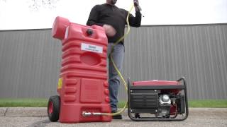 Roughneck Poly Gas Caddy  25Gal Capacity [upl. by Latsryk]