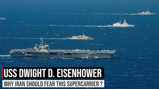 USSDwightDEisenhower Carrier Strike Group sails to deter enemies of Israel [upl. by Halpern]