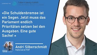 FDPNationalrat Andri Silberschmidt «Die Schuldenbremse ist ein Segen» [upl. by Knipe]