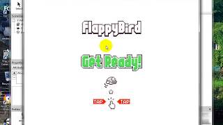 Flappy Bird Created in Coppercube 3D Game Engine [upl. by Eiromem541]