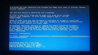 ChayaPhakSaengjanOldBSOD Has BSOD CrashOnCtrlScroll [upl. by Nnov]