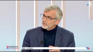 Débat sur la PMA  Tugdual Derville invité de France 3 le 25 novembre 2018 [upl. by Cristobal]