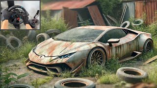 Rebuilding Lamborghini Huracan EVO  Forza Horizon 5 Gameplay  LAMBORGHINI EVO G29 Steering Wheel [upl. by Thistle]